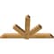 Ekena Millwork Kennewick Rough Sawn Timber Gable Bracket, Western Red Cedar, 72"W x 39"H x 4"D x 6"F, 13/12 Pitch GBW072X39X0406KEN00RWR - alternate 4